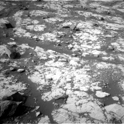 Nasa's Mars rover Curiosity acquired this image using its Left Navigation Camera on Sol 2788, at drive 886, site number 80