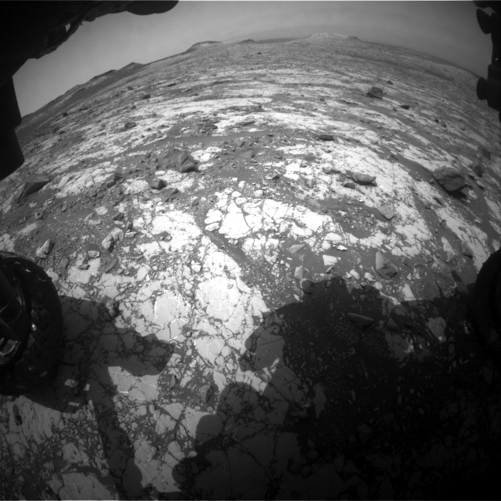 Nasa's Mars rover Curiosity acquired this image using its Front Hazard Avoidance Camera (Front Hazcam) on Sol 2789, at drive 902, site number 80