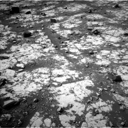 Nasa's Mars rover Curiosity acquired this image using its Left Navigation Camera on Sol 2790, at drive 932, site number 80