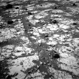 Nasa's Mars rover Curiosity acquired this image using its Left Navigation Camera on Sol 2790, at drive 944, site number 80