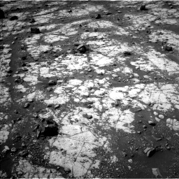 Nasa's Mars rover Curiosity acquired this image using its Left Navigation Camera on Sol 2790, at drive 950, site number 80
