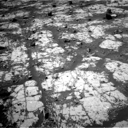Nasa's Mars rover Curiosity acquired this image using its Left Navigation Camera on Sol 2790, at drive 968, site number 80