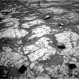 Nasa's Mars rover Curiosity acquired this image using its Left Navigation Camera on Sol 2790, at drive 1010, site number 80