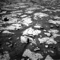 Nasa's Mars rover Curiosity acquired this image using its Left Navigation Camera on Sol 2790, at drive 1070, site number 80