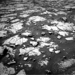 Nasa's Mars rover Curiosity acquired this image using its Left Navigation Camera on Sol 2790, at drive 1076, site number 80