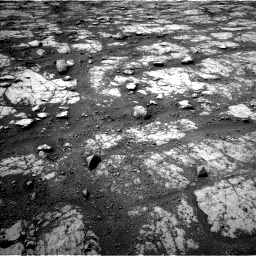 Nasa's Mars rover Curiosity acquired this image using its Left Navigation Camera on Sol 2790, at drive 1094, site number 80