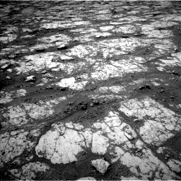 Nasa's Mars rover Curiosity acquired this image using its Left Navigation Camera on Sol 2790, at drive 1106, site number 80