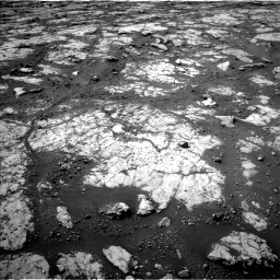 Nasa's Mars rover Curiosity acquired this image using its Left Navigation Camera on Sol 2790, at drive 1136, site number 80