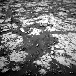 Nasa's Mars rover Curiosity acquired this image using its Left Navigation Camera on Sol 2790, at drive 1166, site number 80