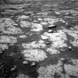Nasa's Mars rover Curiosity acquired this image using its Left Navigation Camera on Sol 2790, at drive 1184, site number 80