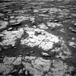Nasa's Mars rover Curiosity acquired this image using its Left Navigation Camera on Sol 2790, at drive 1196, site number 80