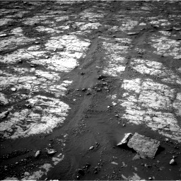 Nasa's Mars rover Curiosity acquired this image using its Left Navigation Camera on Sol 2790, at drive 1274, site number 80