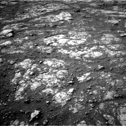 Nasa's Mars rover Curiosity acquired this image using its Left Navigation Camera on Sol 2790, at drive 1376, site number 80