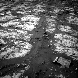 Nasa's Mars rover Curiosity acquired this image using its Right Navigation Camera on Sol 2790, at drive 1268, site number 80