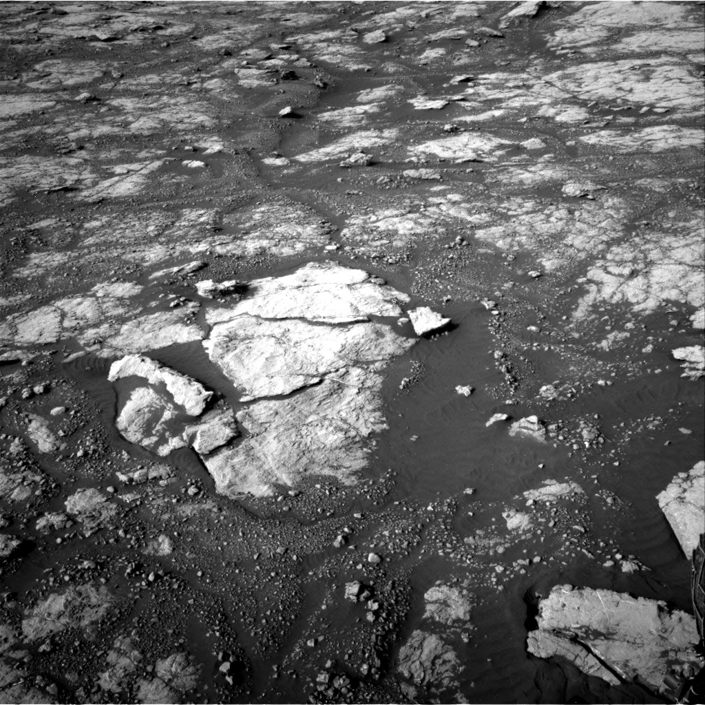 Nasa's Mars rover Curiosity acquired this image using its Right Navigation Camera on Sol 2790, at drive 1346, site number 80