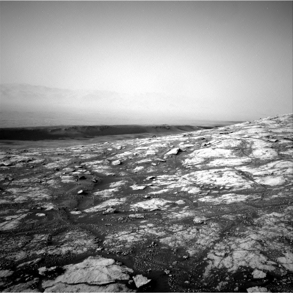 Nasa's Mars rover Curiosity acquired this image using its Right Navigation Camera on Sol 2790, at drive 1346, site number 80