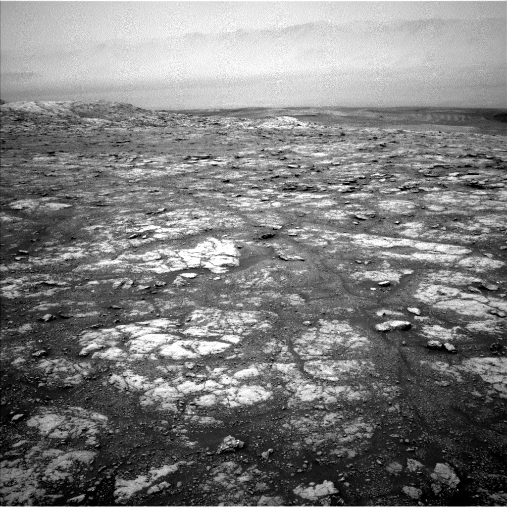 Nasa's Mars rover Curiosity acquired this image using its Left Navigation Camera on Sol 2791, at drive 1398, site number 80