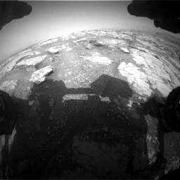 Nasa's Mars rover Curiosity acquired this image using its Front Hazard Avoidance Camera (Front Hazcam) on Sol 2793, at drive 1650, site number 80