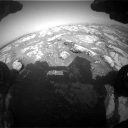 Nasa's Mars rover Curiosity acquired this image using its Front Hazard Avoidance Camera (Front Hazcam) on Sol 2793, at drive 1656, site number 80