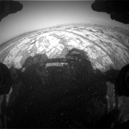 Nasa's Mars rover Curiosity acquired this image using its Front Hazard Avoidance Camera (Front Hazcam) on Sol 2793, at drive 1680, site number 80