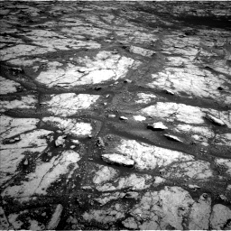 Nasa's Mars rover Curiosity acquired this image using its Left Navigation Camera on Sol 2793, at drive 1422, site number 80