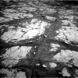 Nasa's Mars rover Curiosity acquired this image using its Left Navigation Camera on Sol 2793, at drive 1434, site number 80