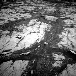 Nasa's Mars rover Curiosity acquired this image using its Left Navigation Camera on Sol 2793, at drive 1440, site number 80