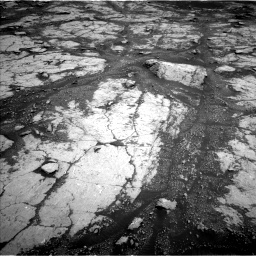 Nasa's Mars rover Curiosity acquired this image using its Left Navigation Camera on Sol 2793, at drive 1446, site number 80