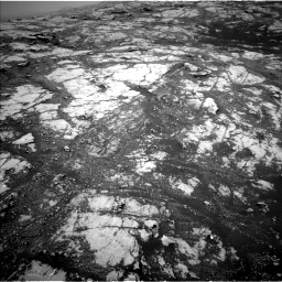 Nasa's Mars rover Curiosity acquired this image using its Left Navigation Camera on Sol 2793, at drive 1542, site number 80