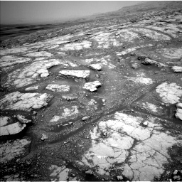 Nasa's Mars rover Curiosity acquired this image using its Left Navigation Camera on Sol 2793, at drive 1638, site number 80