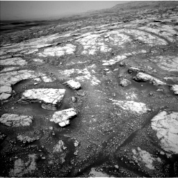 Nasa's Mars rover Curiosity acquired this image using its Left Navigation Camera on Sol 2793, at drive 1644, site number 80