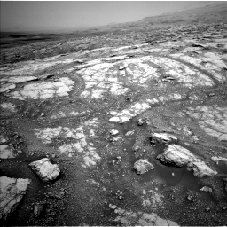 Nasa's Mars rover Curiosity acquired this image using its Left Navigation Camera on Sol 2793, at drive 1650, site number 80