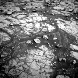 Nasa's Mars rover Curiosity acquired this image using its Left Navigation Camera on Sol 2793, at drive 1662, site number 80