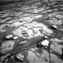 Nasa's Mars rover Curiosity acquired this image using its Left Navigation Camera on Sol 2793, at drive 1692, site number 80