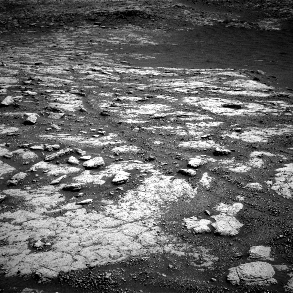 Nasa's Mars rover Curiosity acquired this image using its Left Navigation Camera on Sol 2793, at drive 1708, site number 80