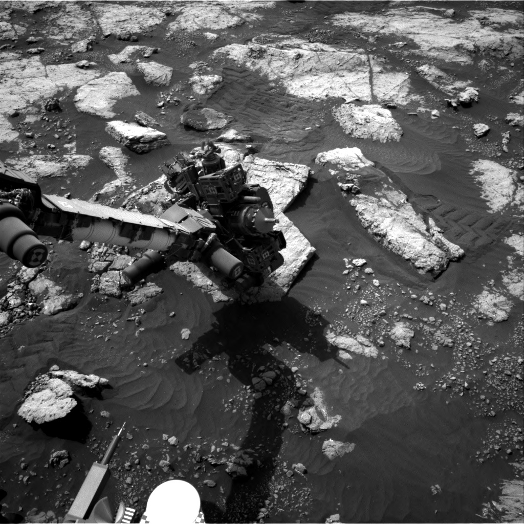 Nasa's Mars rover Curiosity acquired this image using its Right Navigation Camera on Sol 2793, at drive 1398, site number 80