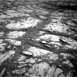 Nasa's Mars rover Curiosity acquired this image using its Right Navigation Camera on Sol 2793, at drive 1422, site number 80