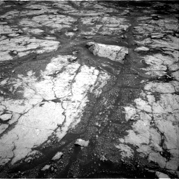 Nasa's Mars rover Curiosity acquired this image using its Right Navigation Camera on Sol 2793, at drive 1446, site number 80