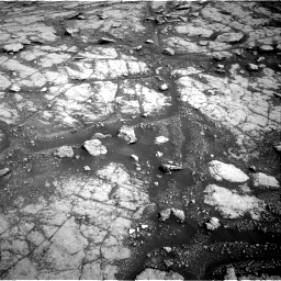 Nasa's Mars rover Curiosity acquired this image using its Right Navigation Camera on Sol 2793, at drive 1662, site number 80