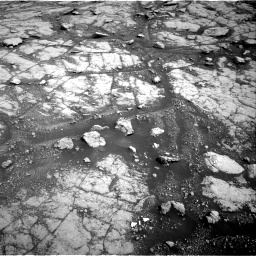Nasa's Mars rover Curiosity acquired this image using its Right Navigation Camera on Sol 2793, at drive 1668, site number 80