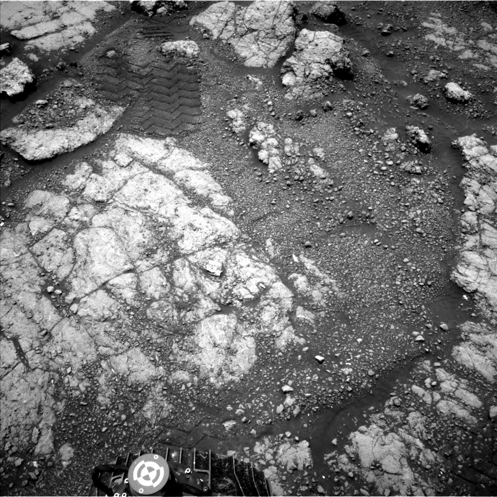 Nasa's Mars rover Curiosity acquired this image using its Left Navigation Camera on Sol 2794, at drive 1708, site number 80