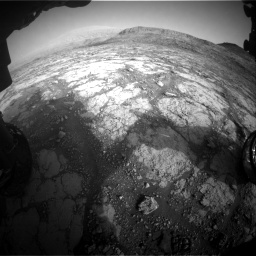 Nasa's Mars rover Curiosity acquired this image using its Front Hazard Avoidance Camera (Front Hazcam) on Sol 2795, at drive 1994, site number 80