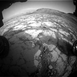 Nasa's Mars rover Curiosity acquired this image using its Front Hazard Avoidance Camera (Front Hazcam) on Sol 2795, at drive 2006, site number 80