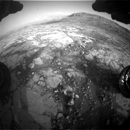 Nasa's Mars rover Curiosity acquired this image using its Front Hazard Avoidance Camera (Front Hazcam) on Sol 2795, at drive 2078, site number 80