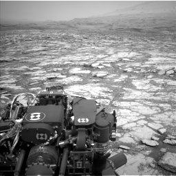 Nasa's Mars rover Curiosity acquired this image using its Left Navigation Camera on Sol 2795, at drive 1786, site number 80