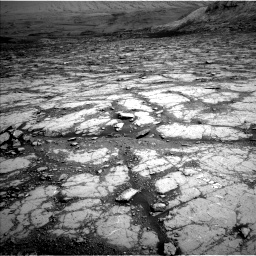 Nasa's Mars rover Curiosity acquired this image using its Left Navigation Camera on Sol 2795, at drive 1798, site number 80