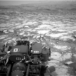 Nasa's Mars rover Curiosity acquired this image using its Left Navigation Camera on Sol 2795, at drive 1804, site number 80