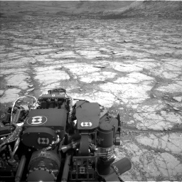 Nasa's Mars rover Curiosity acquired this image using its Left Navigation Camera on Sol 2795, at drive 1834, site number 80
