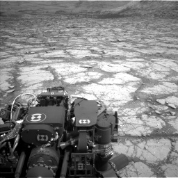 Nasa's Mars rover Curiosity acquired this image using its Left Navigation Camera on Sol 2795, at drive 1840, site number 80