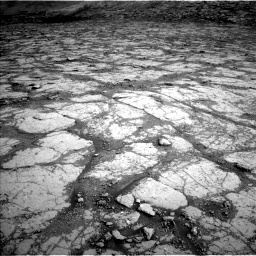 Nasa's Mars rover Curiosity acquired this image using its Left Navigation Camera on Sol 2795, at drive 1858, site number 80